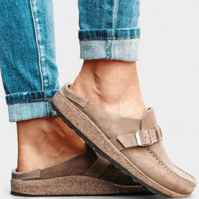 Gleame.-Schoenen-Gleame Slippers - Comfortabele casual slippers met platte hak