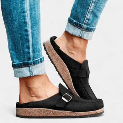 Gleame.-Schoenen-Gleame Slippers - Comfortabele casual slippers met platte hak
