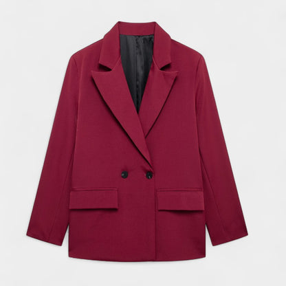 Gleame Blazer - Hoge kwaliteit dames blazer met knopen in effen kleuren