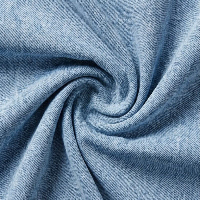 Gleame | Dames Jeans Hoge Taille Wijde Pijp Rechte Pasvorm