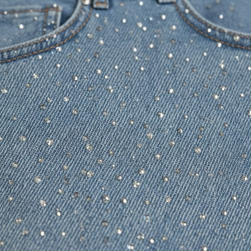 Gleame | Dames Jumpsuit Strapless Mouwloos Elegante Pasvorm