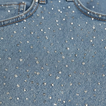 Gleame | Dames Jumpsuit Strapless Mouwloos Elegante Pasvorm