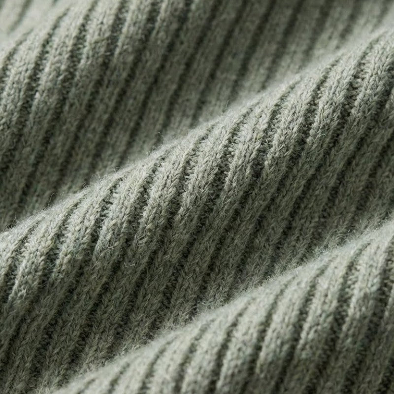 Gleame | Dames Tweedelige Set Geribde Structuur Aansluitende Pasvorm