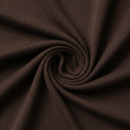 Gleame | Dames Wijde Broek Geribde Structuur Elastische Taille