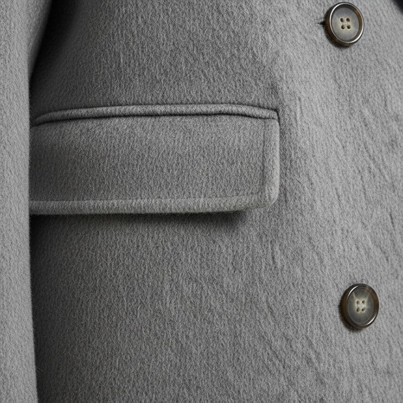 Gleame | Dames Lentejas Met Revers Klassiek Silhouet