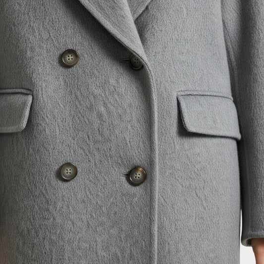 Gleame | Dames Lentejas Met Revers Klassiek Silhouet