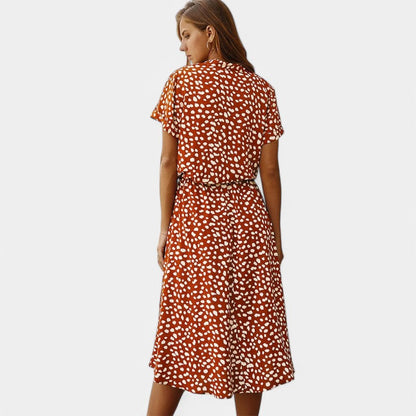 Gleame jurken and jumpsuits zomerjurk lichte en comfortabele jurk met een prints ontwerp