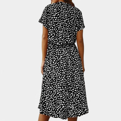 Gleame jurken and jumpsuits zomerjurk lichte en comfortabele jurk met een prints ontwerp