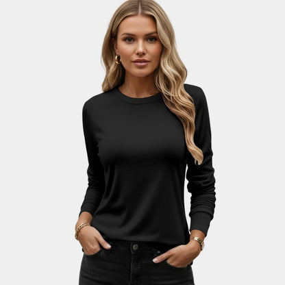 Gleame Set of 3 T-shirts - Casual cotton shirt with long sleeves in different colors