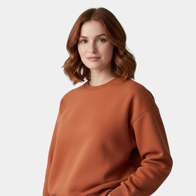 Gleame Sweater - Oversized women's sweater in solid colors