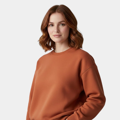 Gleame Sweater - Oversized women's sweater in solid colors