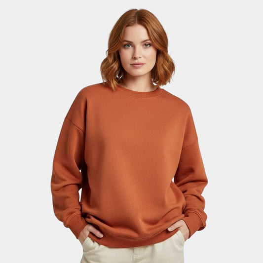 Gleame Sweater - Oversized women's sweater in solid colors