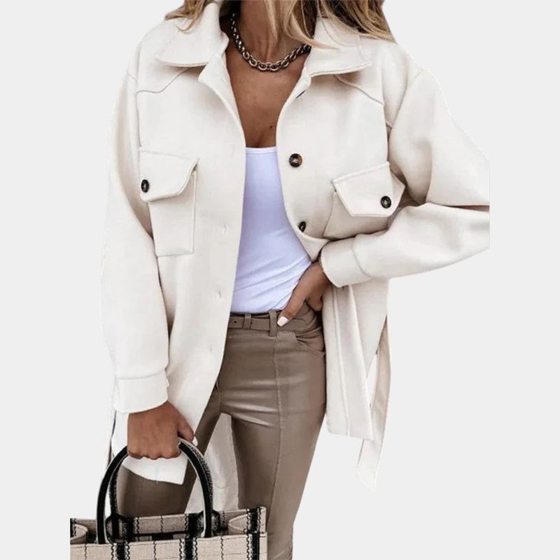 Gleame Summer Jacket - Chic jacket for women with button closure in various colors