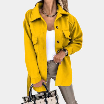 Gleame Summer Jacket - Chic jacket for women with button closure in various colors